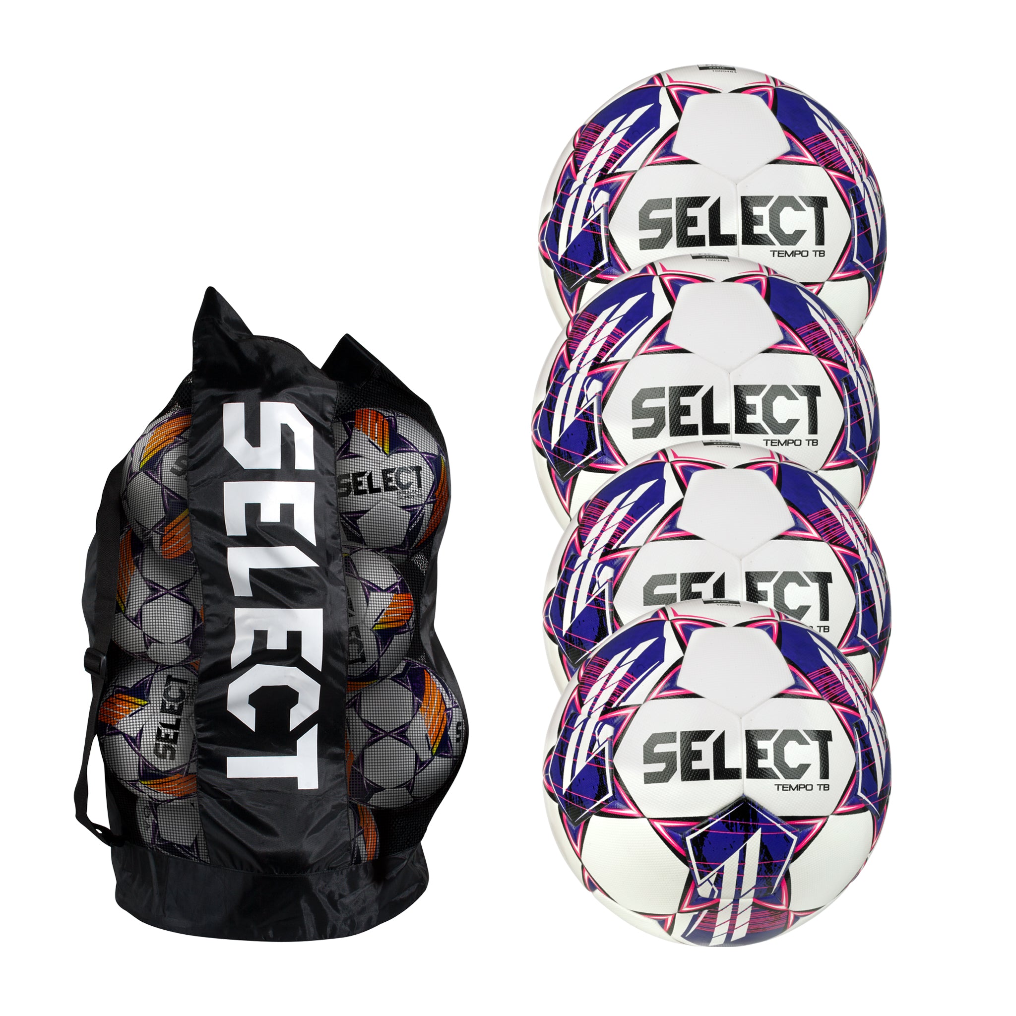 Tempo TB v23 Pack - 4 Balls + Duffle