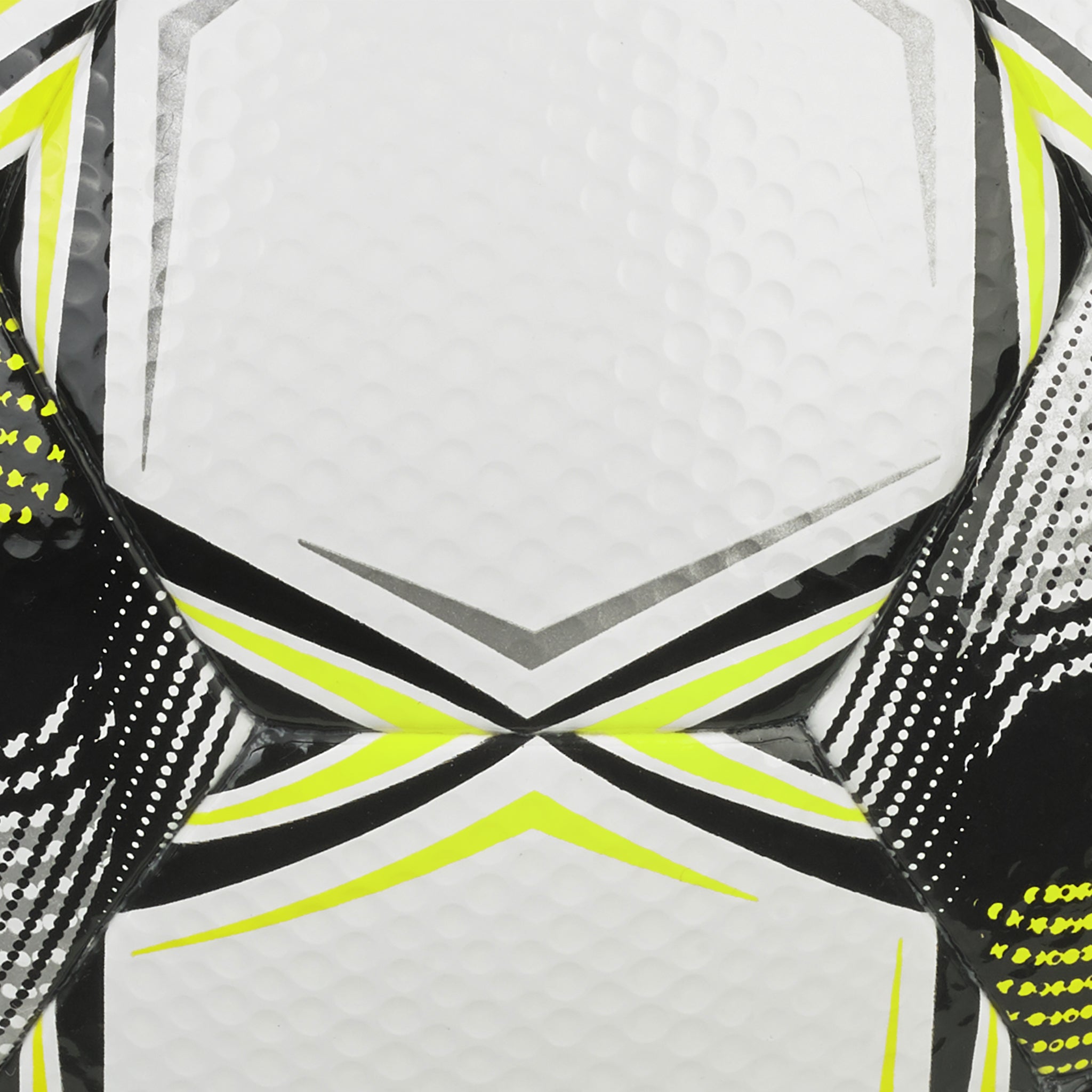 White soccer ball with black, silver and yellow accents and 'select' branding. Approved for NFHS play #color_white/yellow
