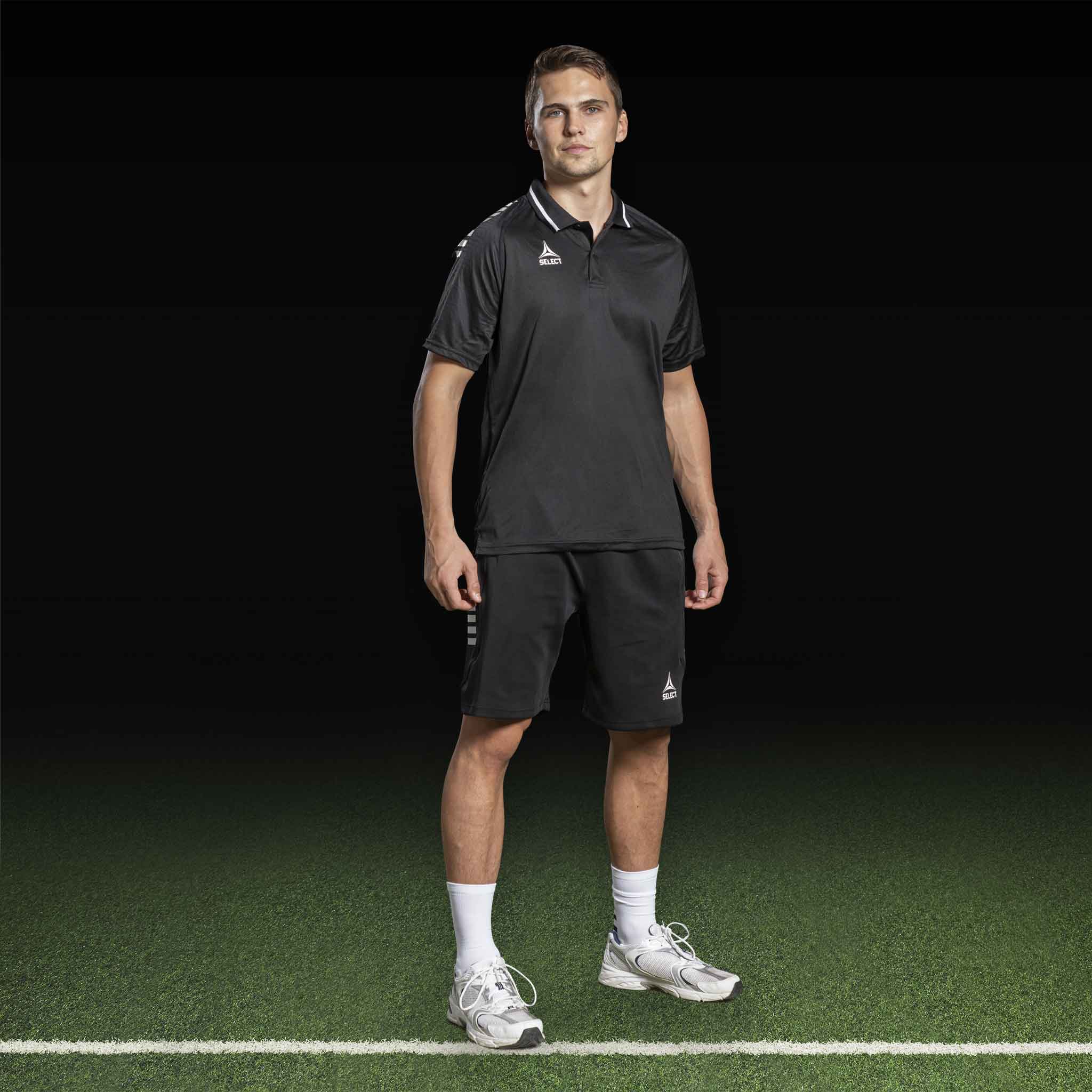 Monaco Technical Polo Black/white #color_ #color_black/white