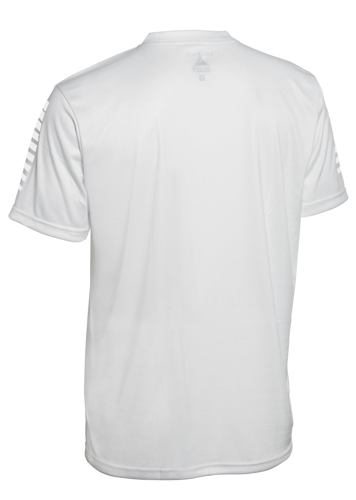 White Pisa S/S Shirt, Match & Training wear, back page view of the soccer shirt.