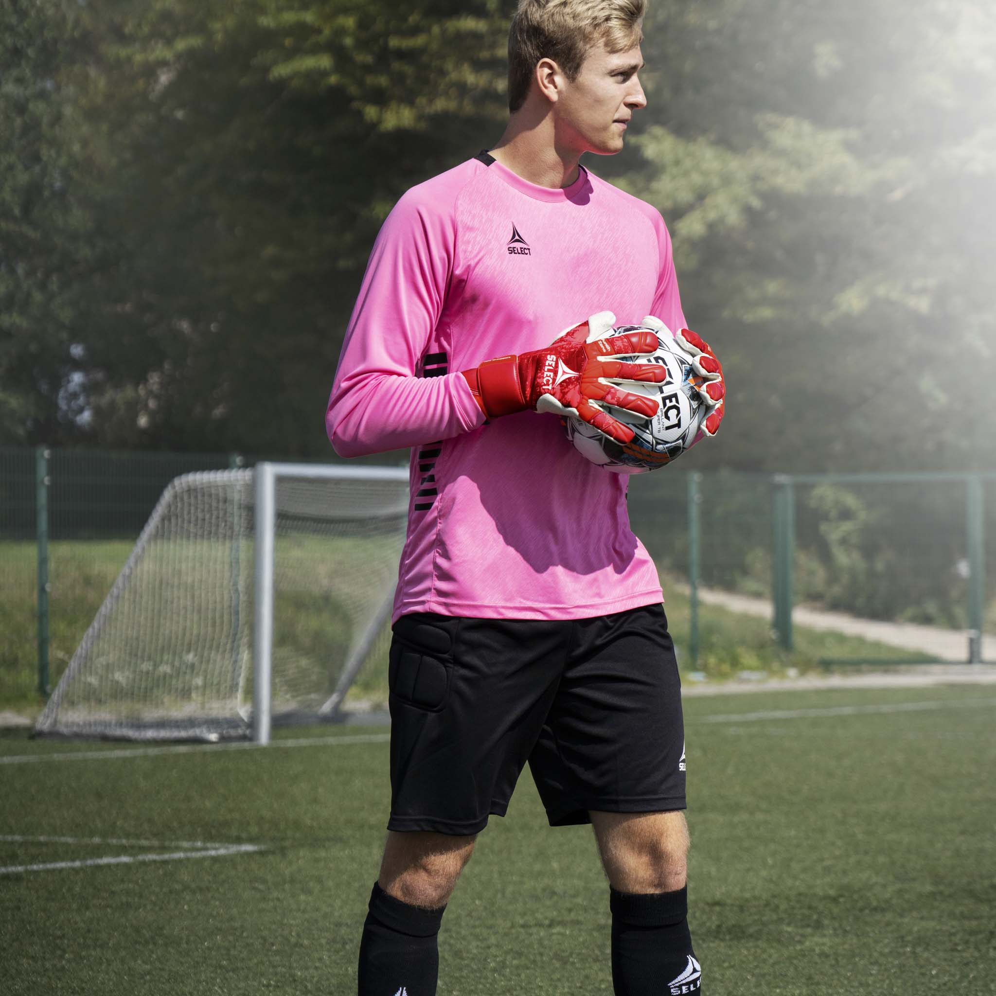 Spain GK Long Sleeve Jersey Adult #color_ #color_pink #color_pink