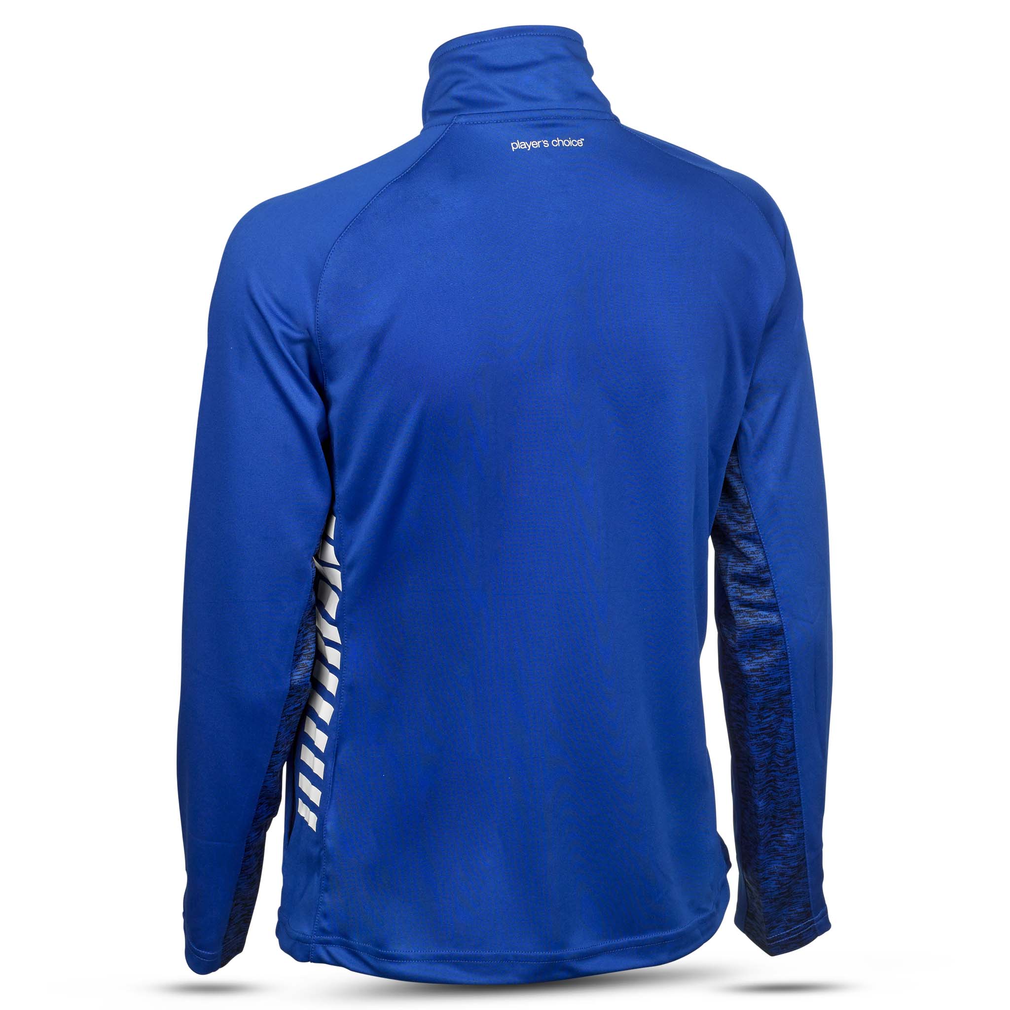 Blue full zip training jacket #color_ #color_blue #color_blue