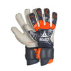 Grey and orange goalkeeper glove #color_white/orange