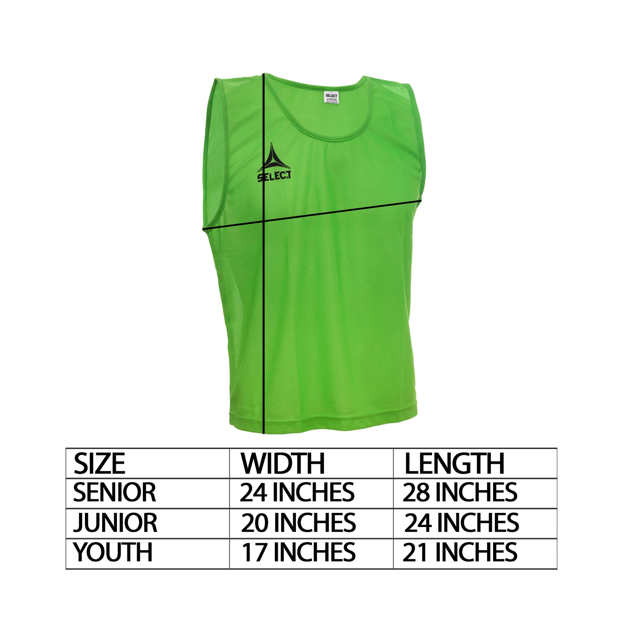 Pink Training Bib with 'Select' branding #color_pink