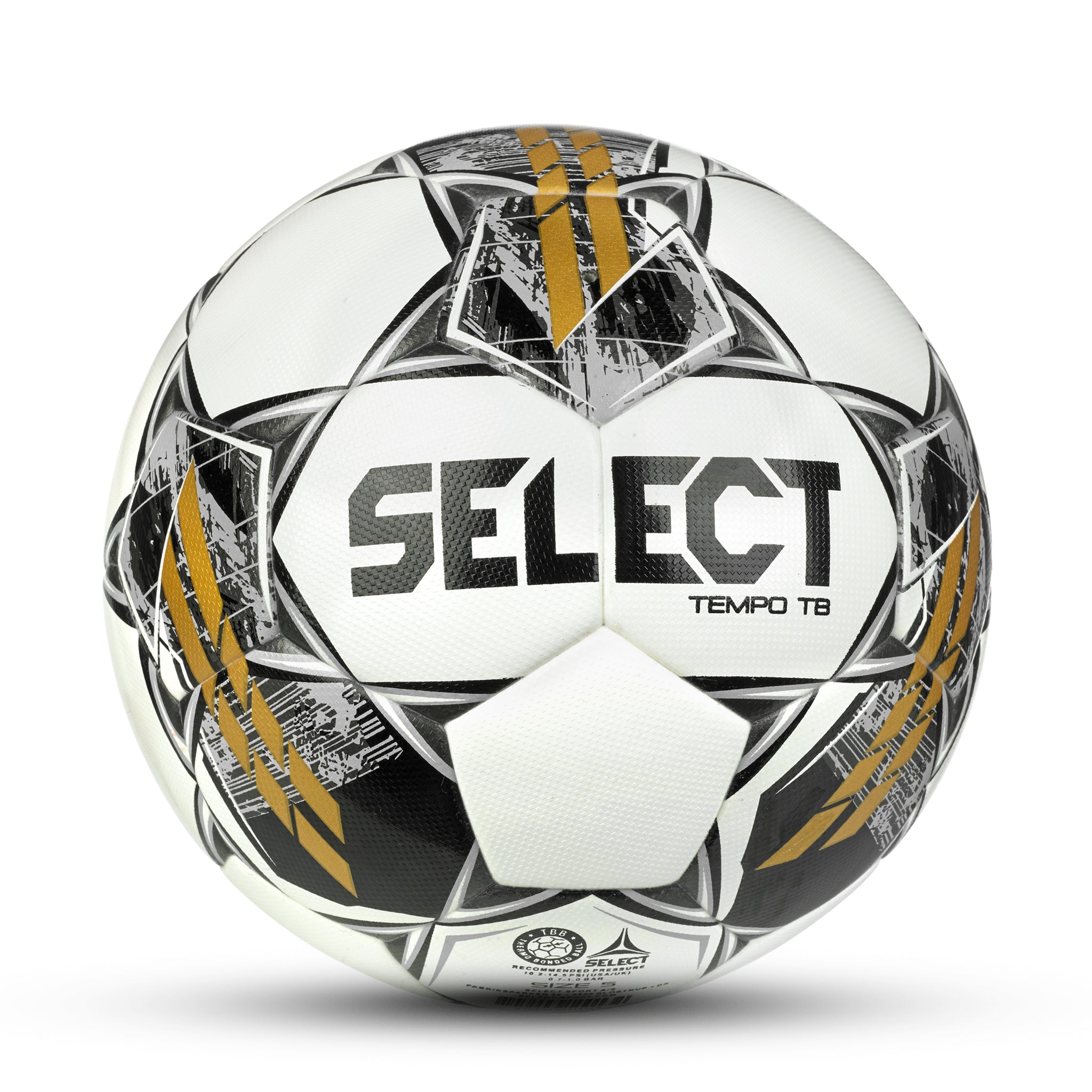 White club soccer ball #color_white/gold/black #color_white/black