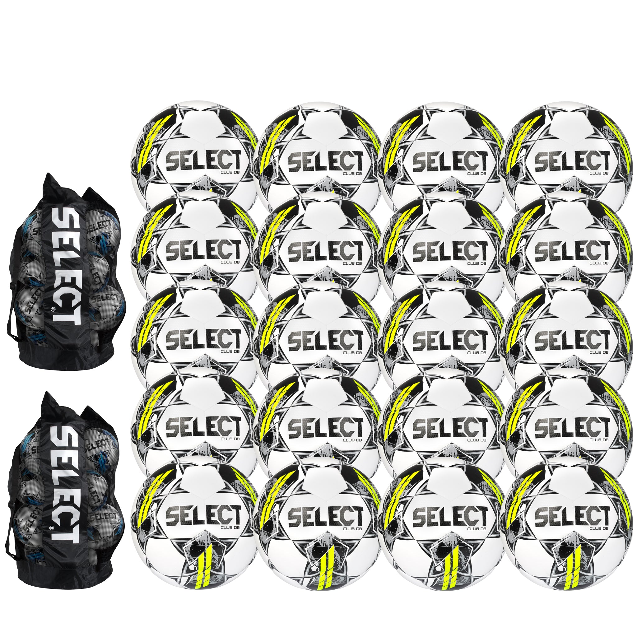 Club DB v22 Pack - 20 Balls with 2 Duffle Bags