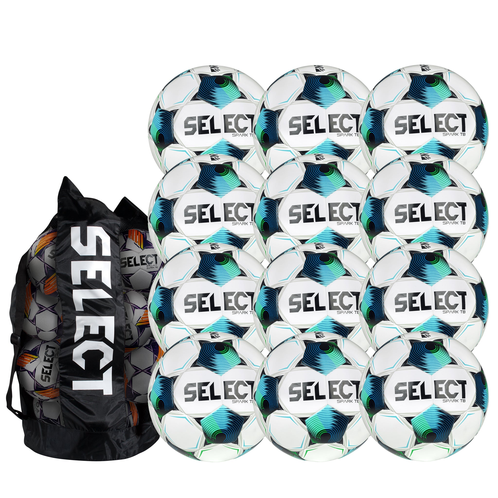 Spark TB NFHS v25 Pack - 12 Balls + Duffle