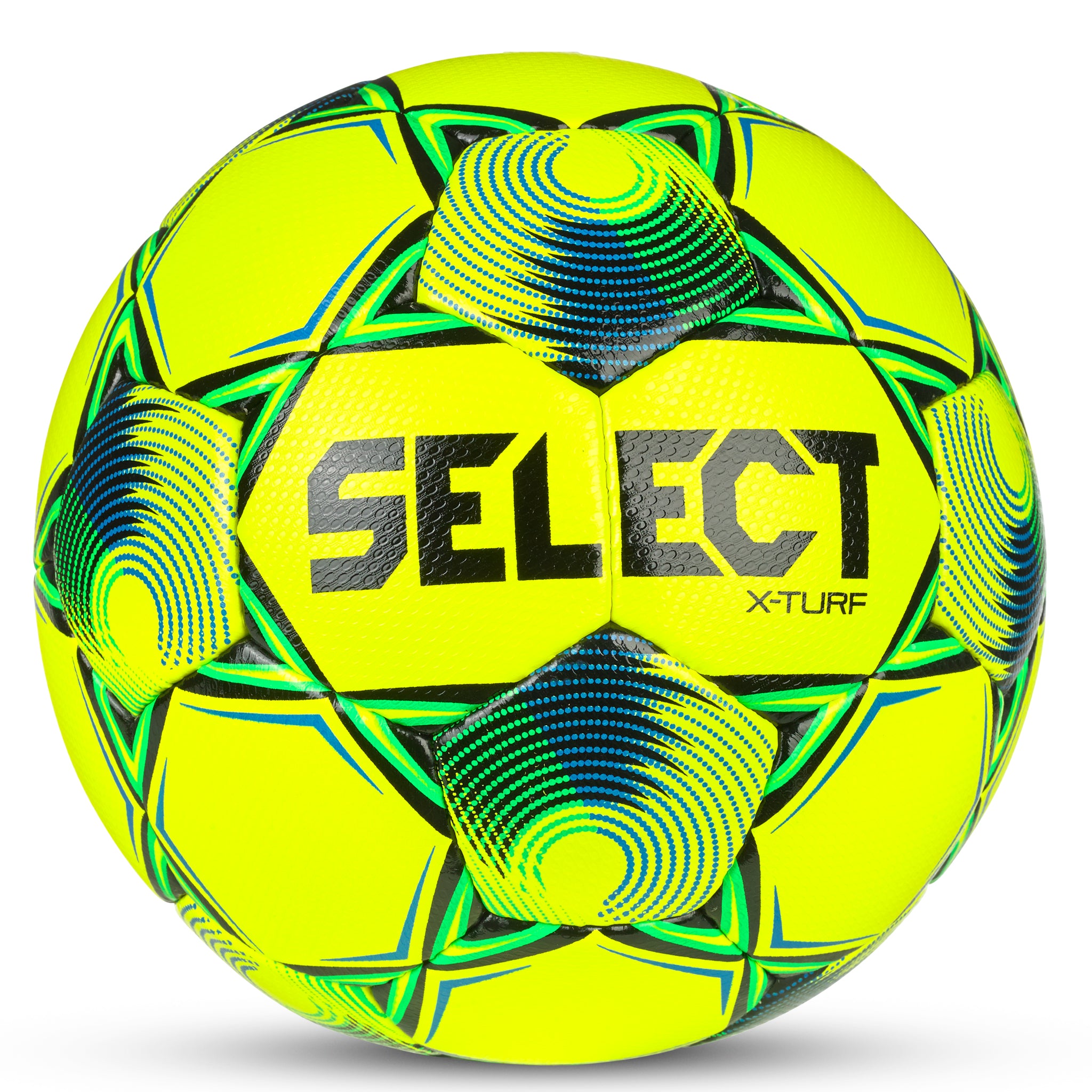 Yellow turf soccer ball #color_blue/green