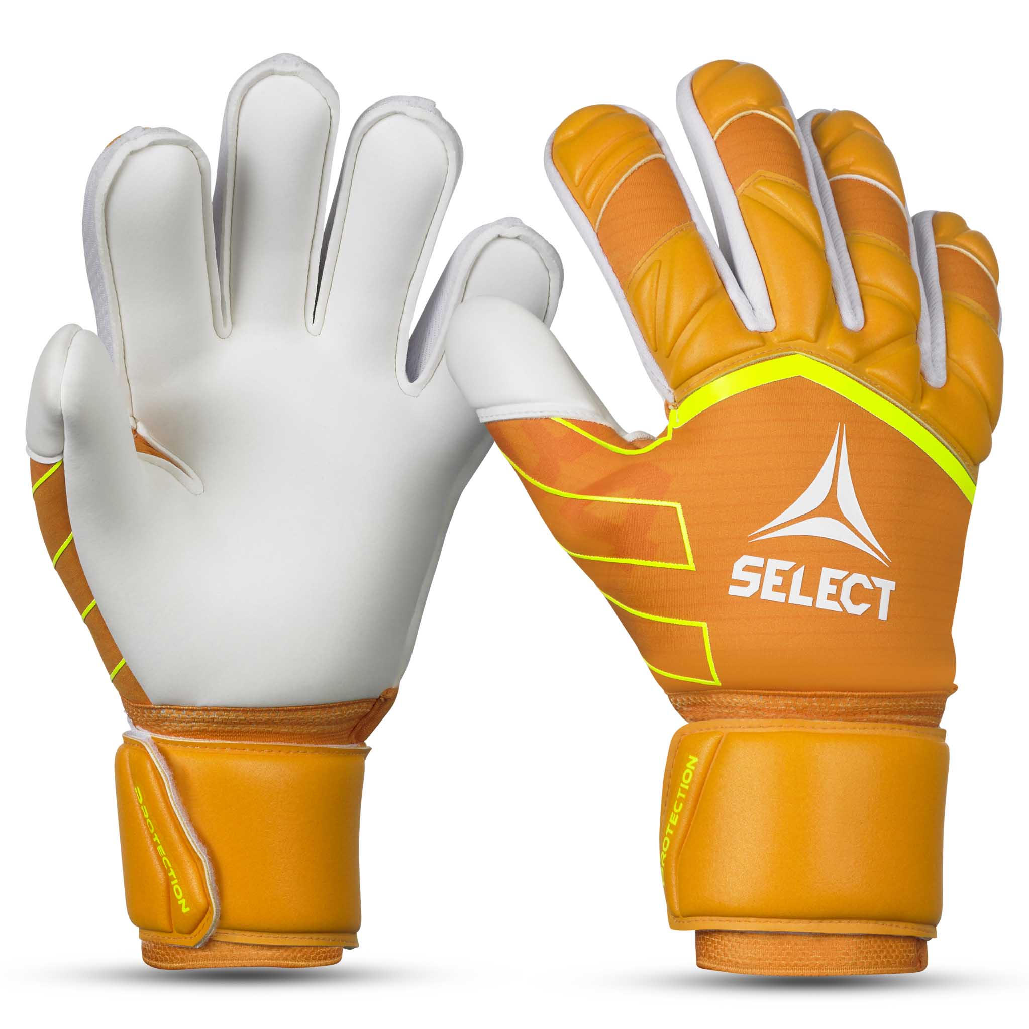 34 Protection Goalkeeper Gloves #color_orange