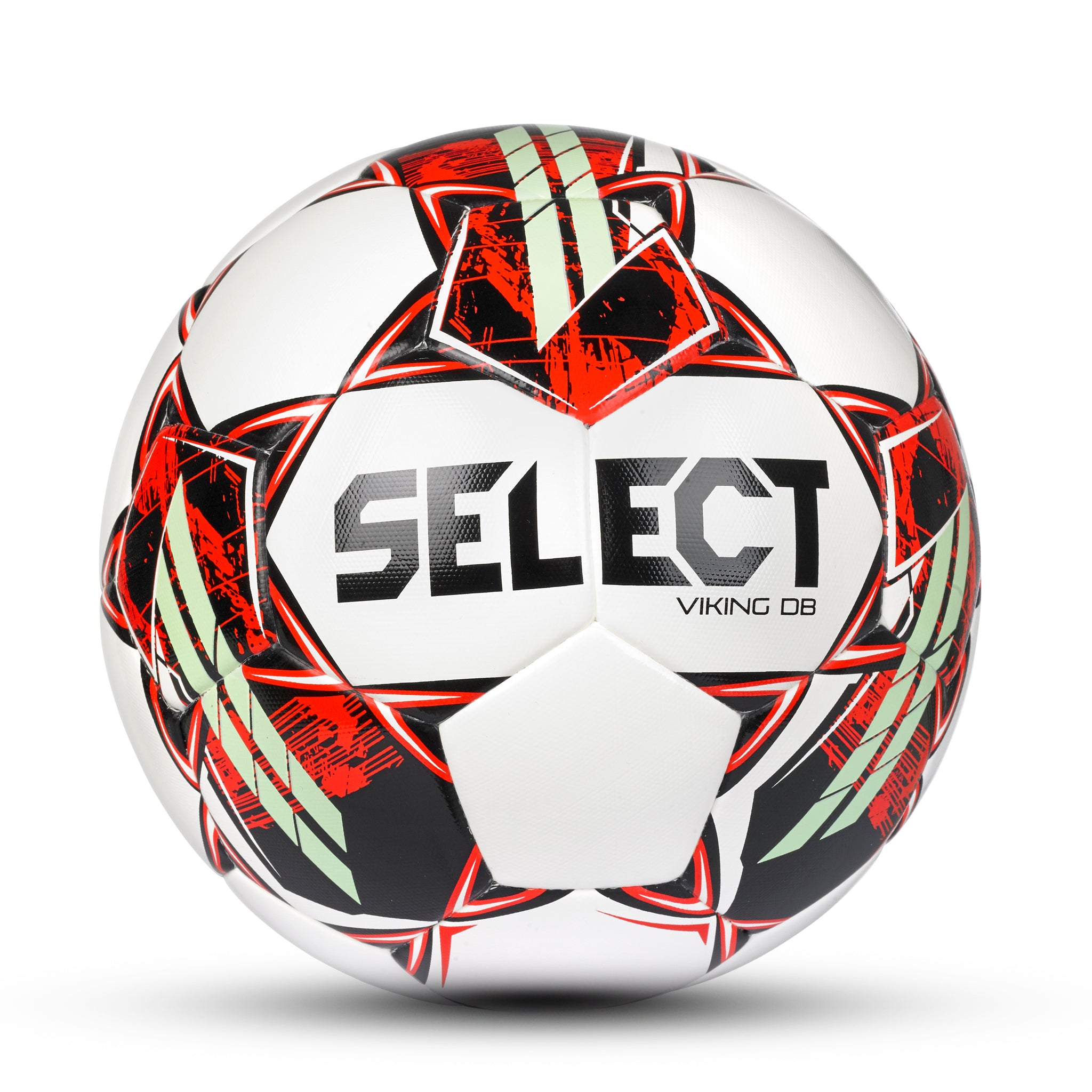 White club soccer ball #color_white/red/green