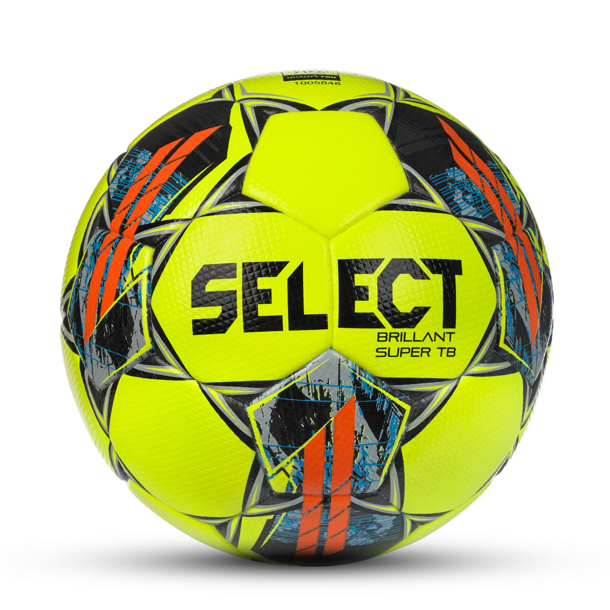 White professional soccer ball #color_yellow/orange