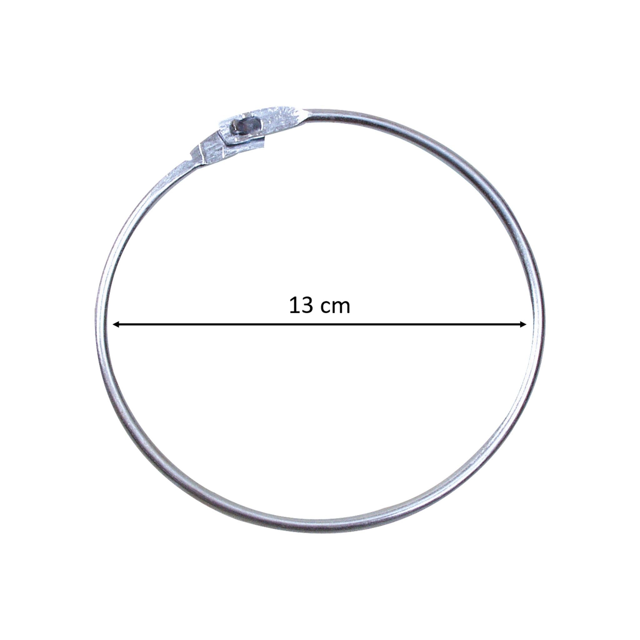 Metal Storage Ring for training bibs #color_grey