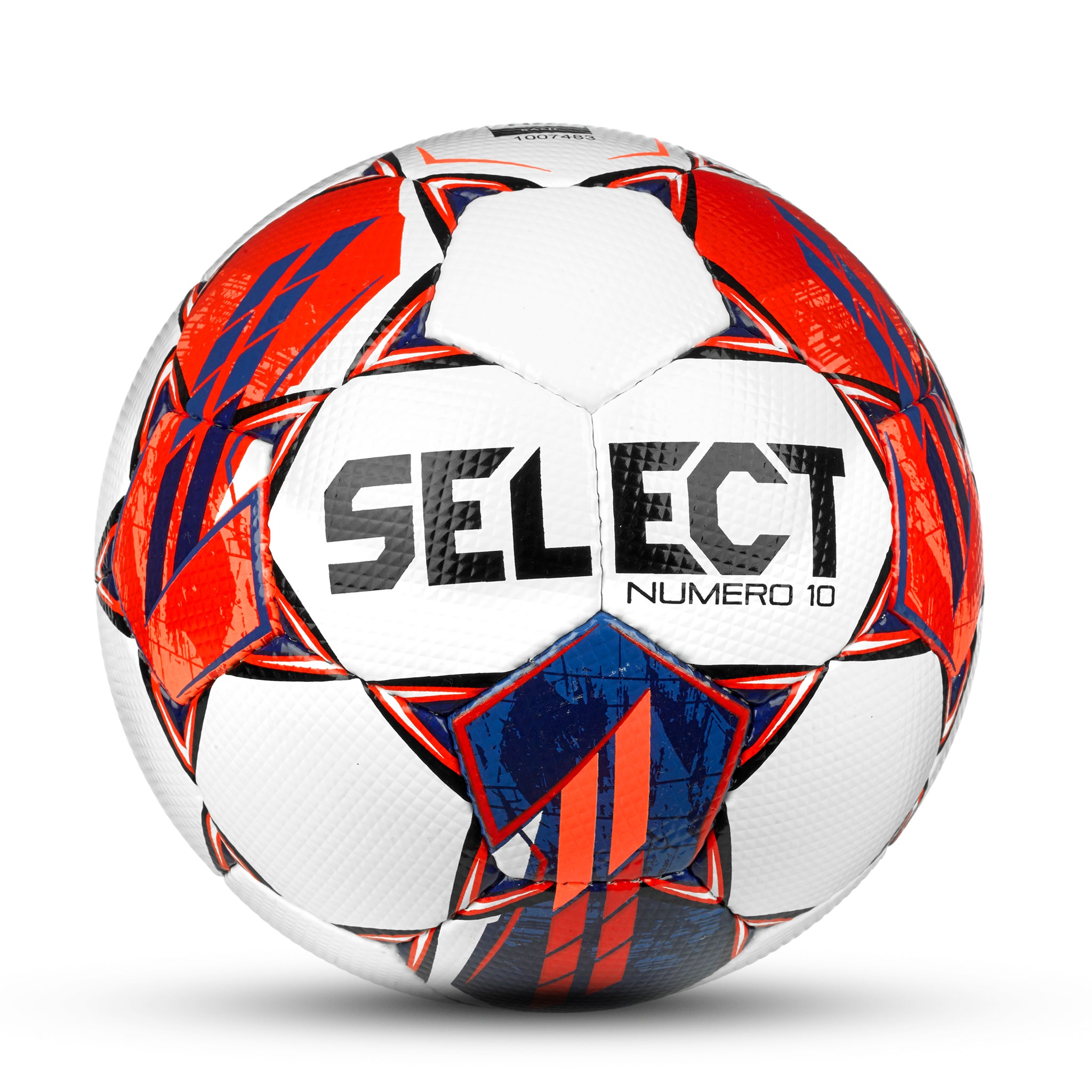White club soccer ball #color_white/blue/red
