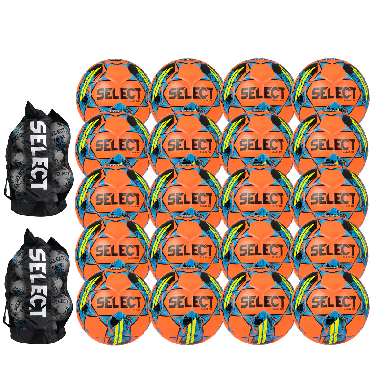 Club DB v22 Pack - 20 Balls with 2 Duffle Bags