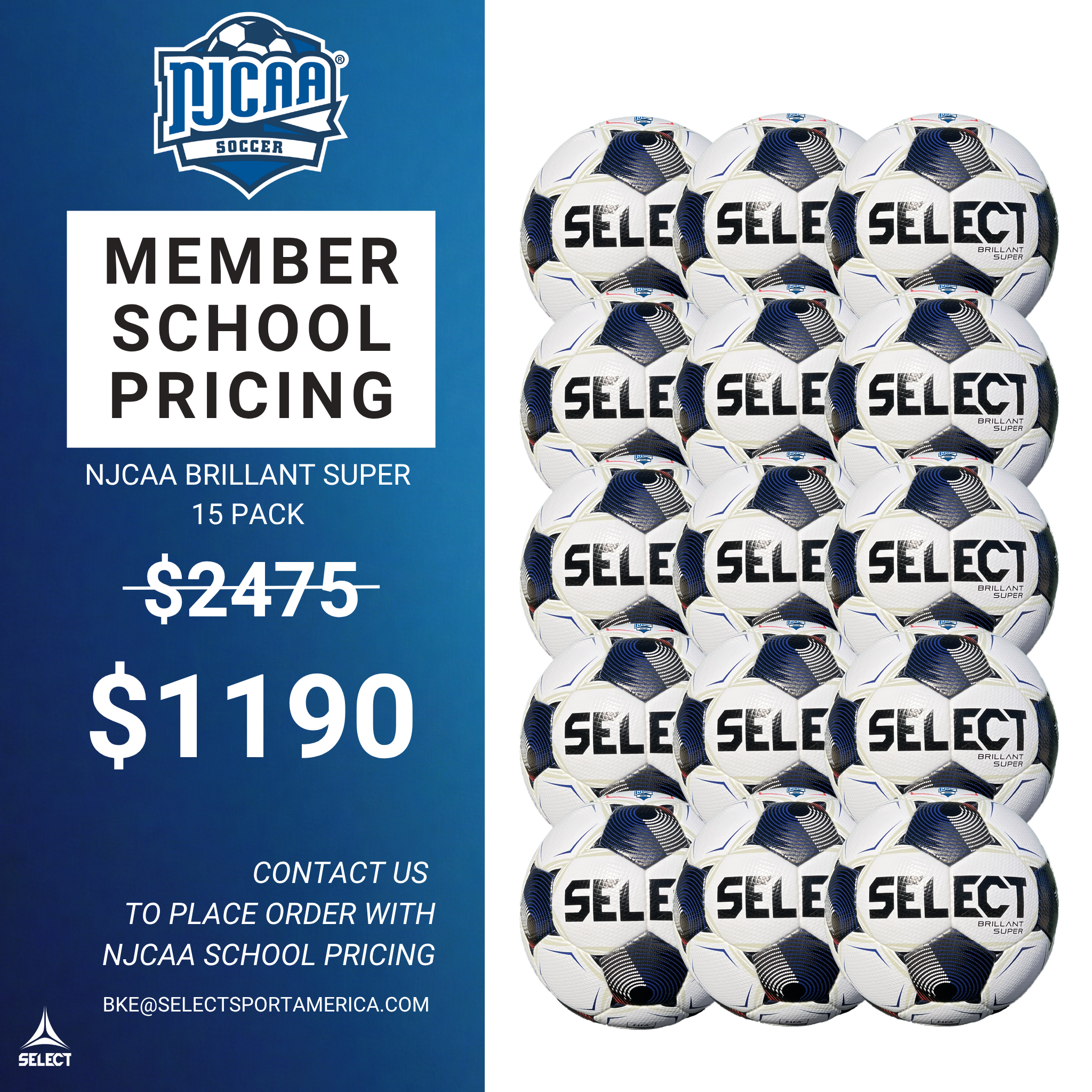 Brillant Super NJCAA 15 Pack v25