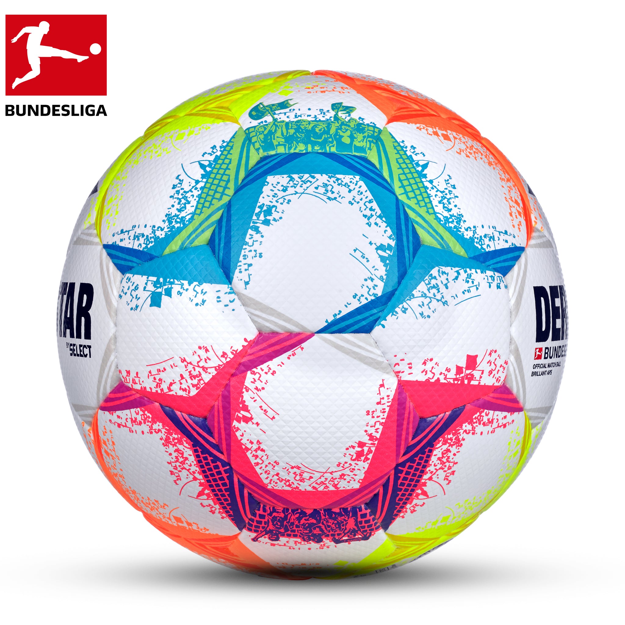 Derbystar Official Bundesliga Match ball - Brilliant APS V23 2023-2024