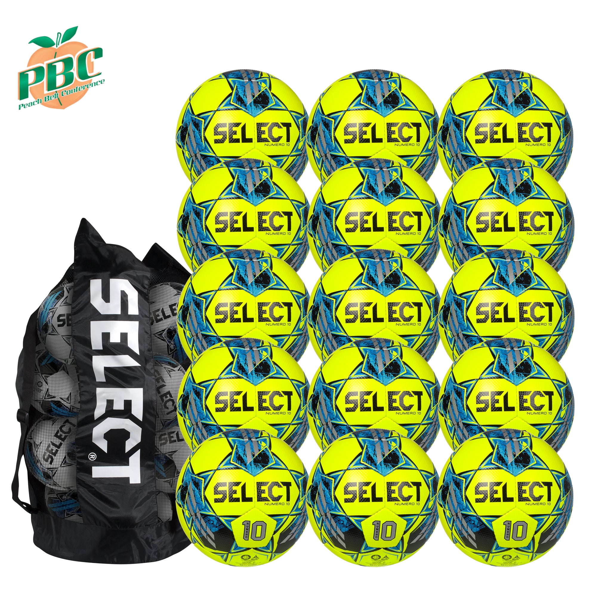 PBC Numero 10 v22 Pack - 15 Balls + Duffle