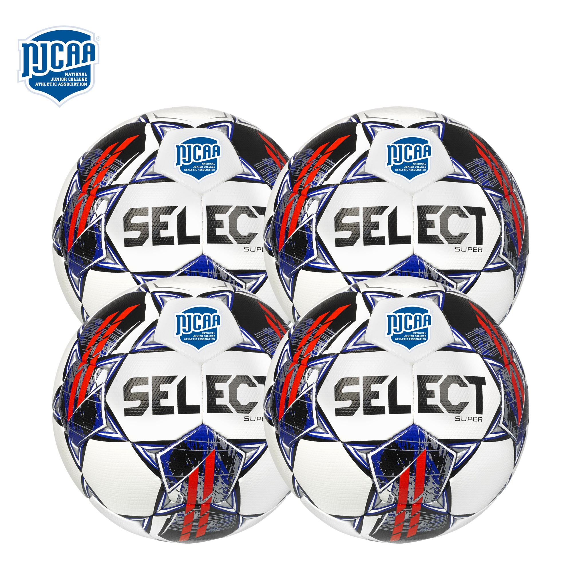 NJCAA Super v22 Pack - 4 Balls